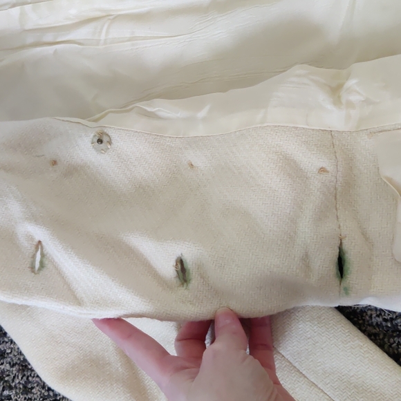 Rare Vintage Women's Hand Sewn Union Made Peacoat - Picture 5 of 16